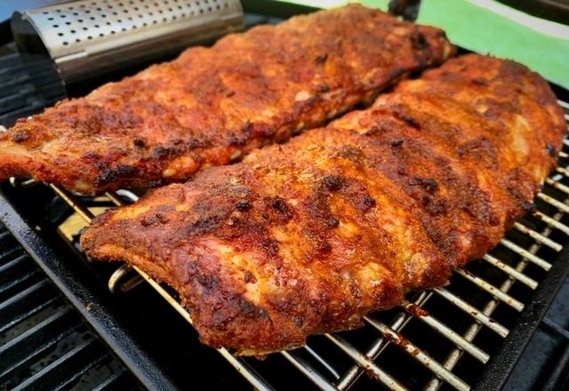 BBQ pork ribs BBQ sauce 08