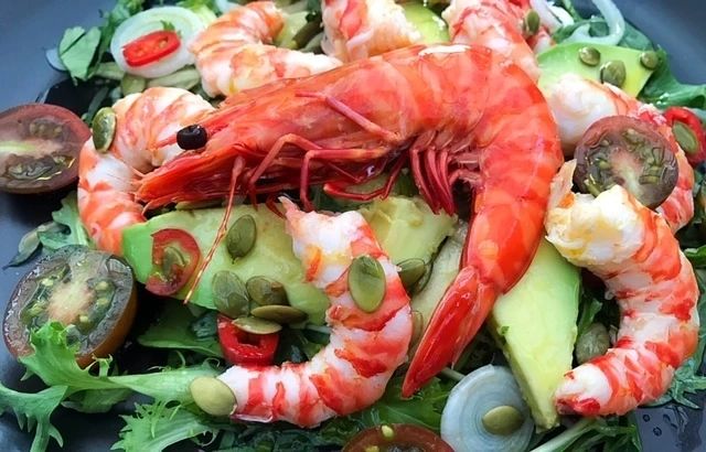 Prawn and Avocado Salad