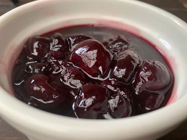 smoked bbq brisket cherry shiraz sauce 05